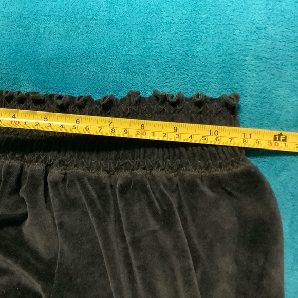 Juicy Couture Smocked Pants 22 x 31 Magaschoni Cashmere Zip Up - Picture 10 of 14